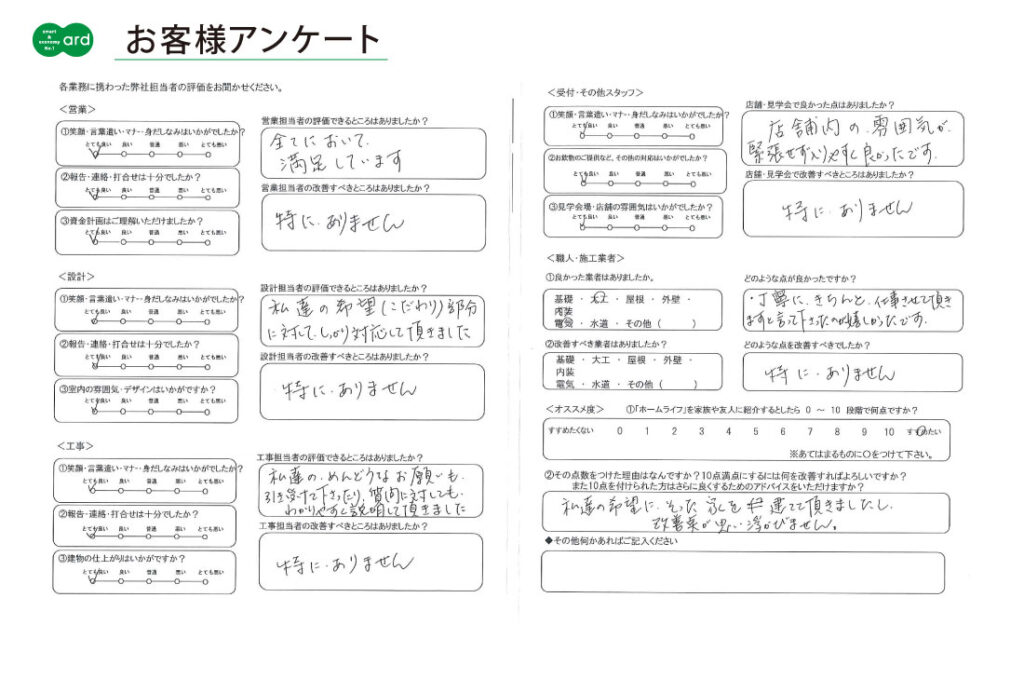 私たちの面倒なお願いも引き受けてくださりました
